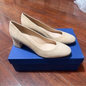 Stuart Weitzman Cream Heels